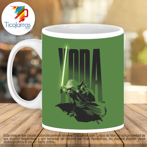 Tazas Personalizadas en Costa Rica Yoda Star Wars