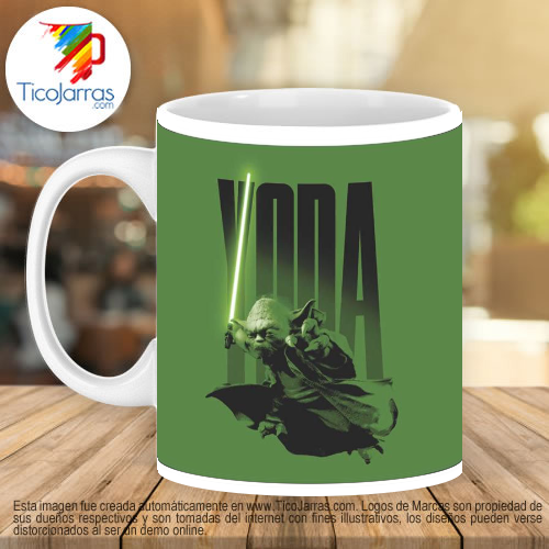 Jarras Personalizadas Yoda Star Wars
