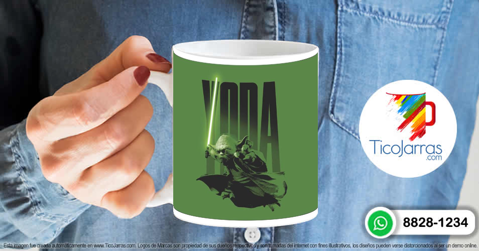 Tazas Personalizadas en Costa Rica Yoda Star Wars