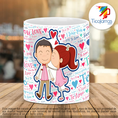 Tazas Personalizadas I love you