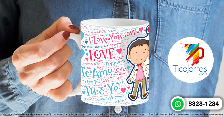 Artículos Personalizados I love you