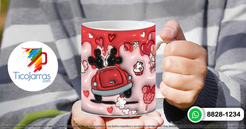 Mickey y Mini Mouse - TicoJarras