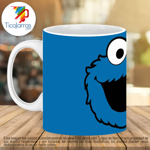 Jarras Personalizadas Cookie Monster