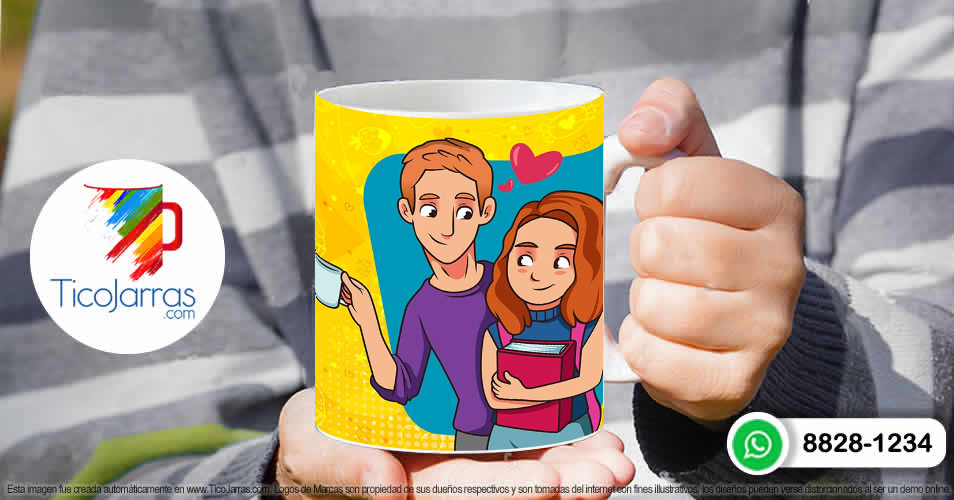 Tazas Personalizadas en Costa Rica Solo tengo ojos para ti.