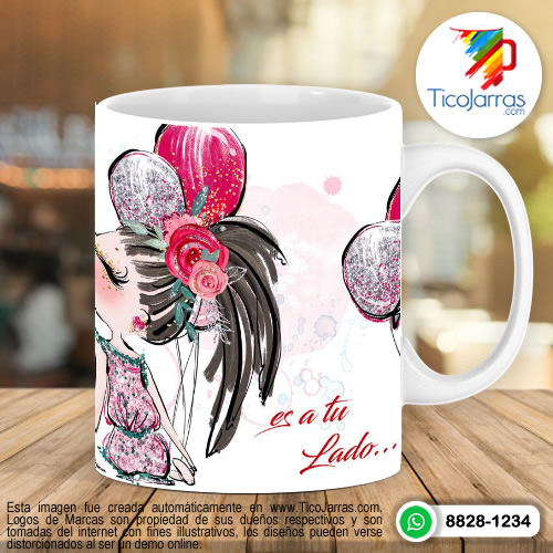 Tazas Personalizadas en Costa Rica El mejor lugar del mundo esta a tu lado