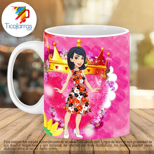 Jarras Personalizadas Aquí toma la mejor mamá del mundo