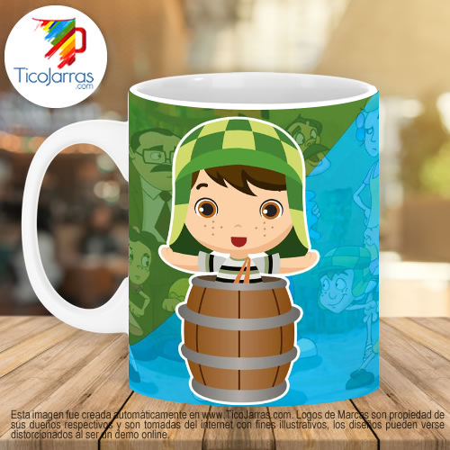 Jarras Personalizadas El Chavo del 8