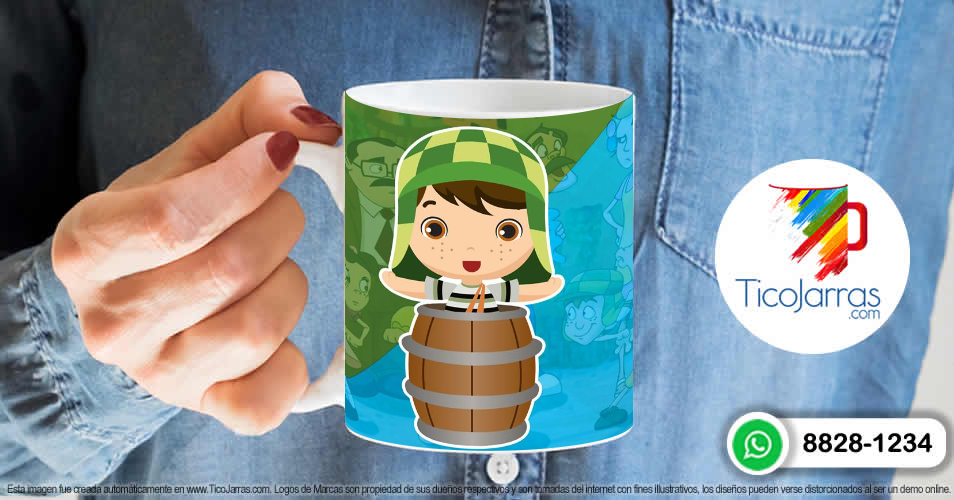 Tazas Personalizadas en Costa Rica El Chavo del 8