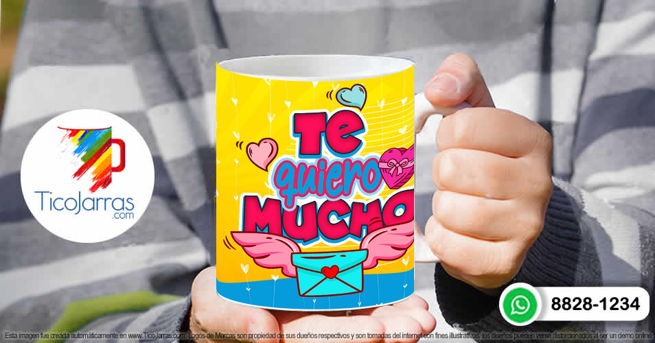 Tazas Personalizadas en Costa Rica Te quiero mucho