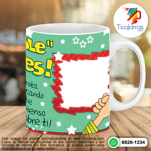 Tazas Personalizadas en Costa Rica irremplazable