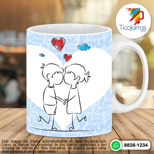 Tazas Personalizadas en Costa Rica Love you