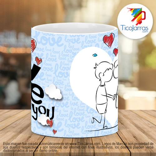 Tazas Personalizadas Love you