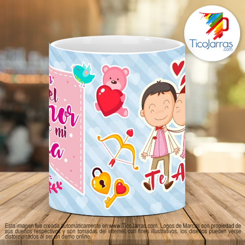 Tazas Personalizadas Eres el amor de mi vida