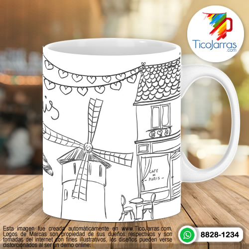 Tazas Personalizadas en Costa Rica Voy a vivir la vida de mis sueños