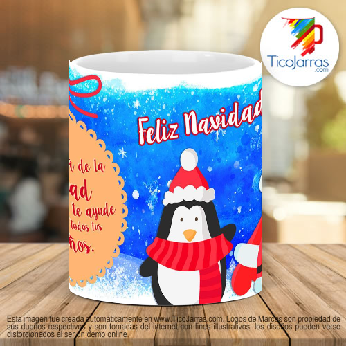 Tazas Personalizadas Que la magia de la navidad te ilumine