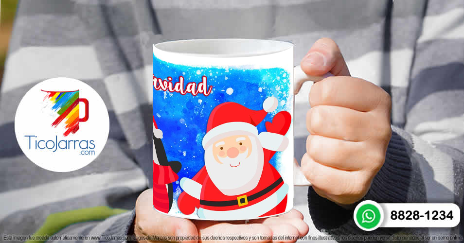Tazas Personalizadas en Costa Rica Que la magia de la navidad te ilumine