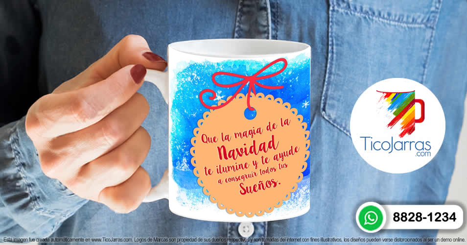 Artículos Personalizados Que la magia de la navidad te ilumine