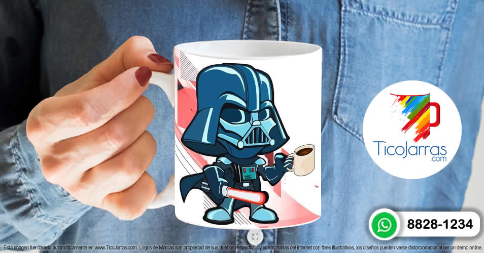 Artículos Personalizados Me gusta el café oscuro Star Wars