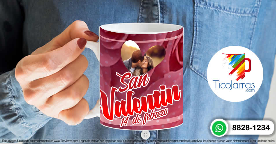Tazas Personalizadas en Costa Rica San Valentín 