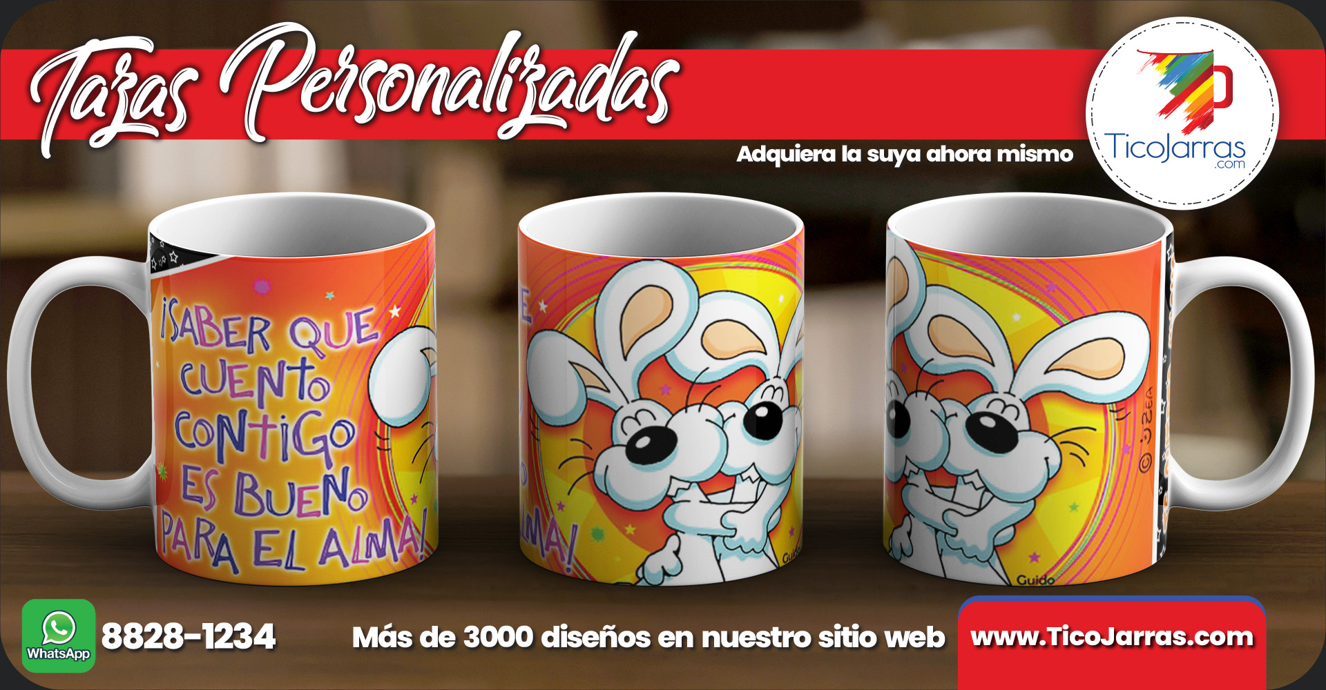 Tazas Personalizadas Saber que cuento contigo es bueno para el alma