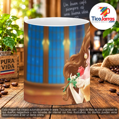 Taza de la Bella y la Bestia - imagen 2