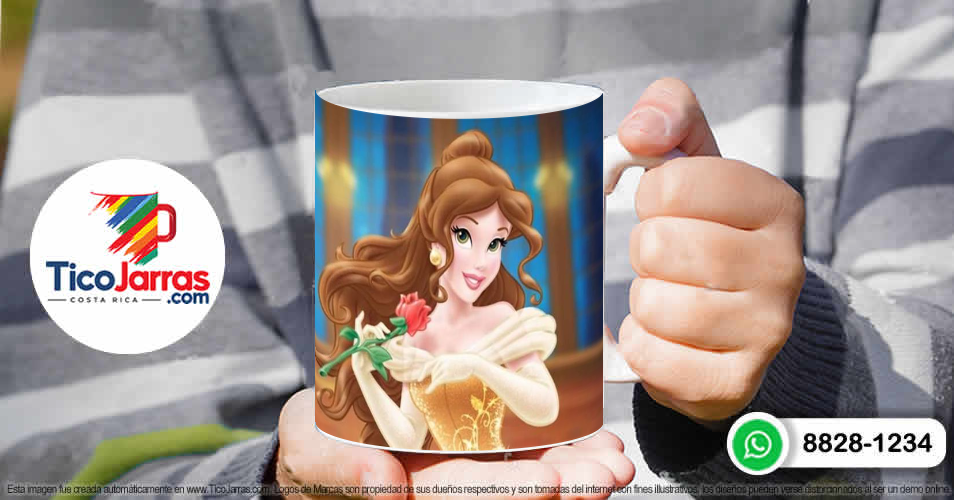 Taza de la Bella y la Bestia - imagen 4