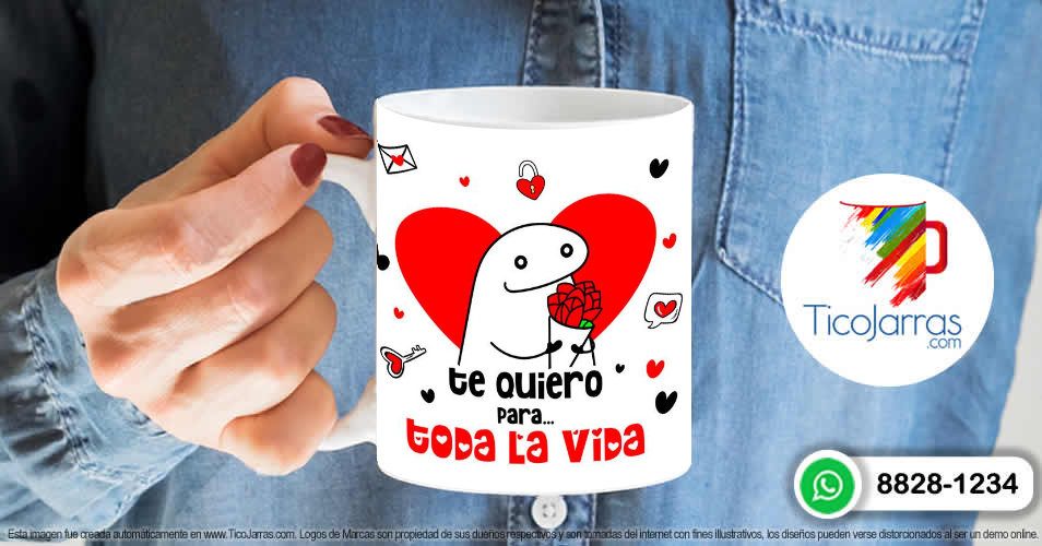 Artículos Personalizados Te quiero para toda la Vida Flork