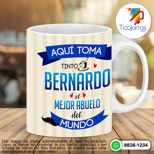 Diseños Personalizadas Aquí toma el mejor abuelo del mundo