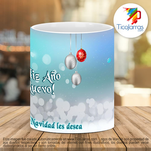 Tazas Personalizadas Feliz Año Nuevo