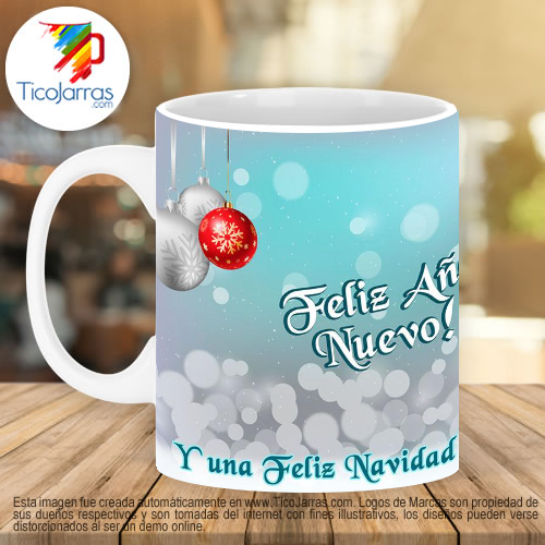 Jarras Personalizadas Feliz Año Nuevo