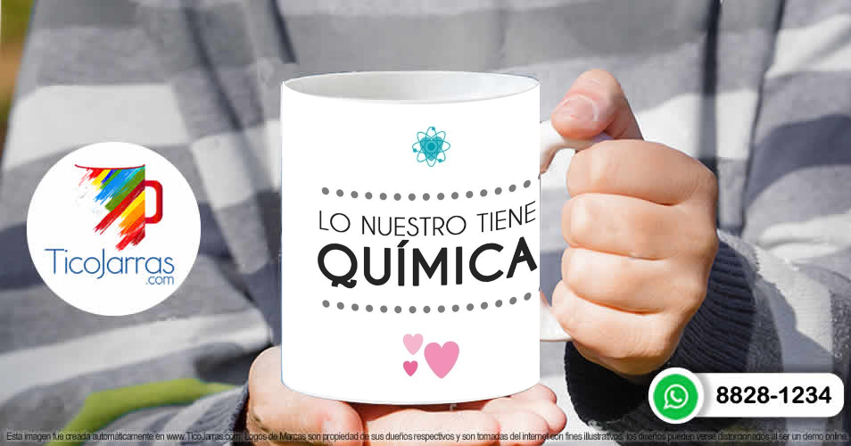Artículos Personalizados Lo nuestro tiene química