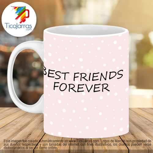 Jarras Personalizadas Best Friends forever