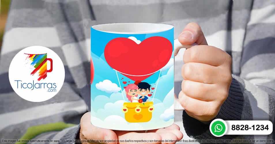 Tazas Personalizadas en Costa Rica Espero una linda historia de amor.