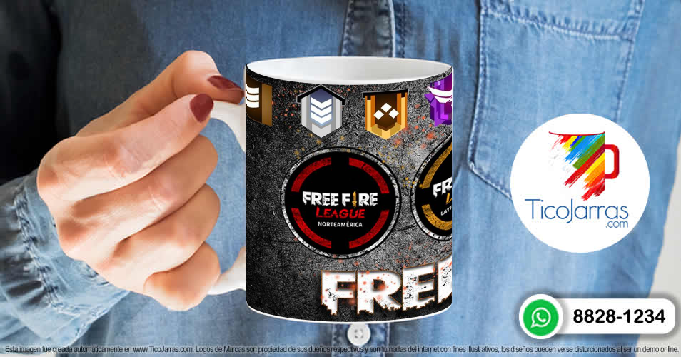 Artículos Personalizados FREE FIRE League