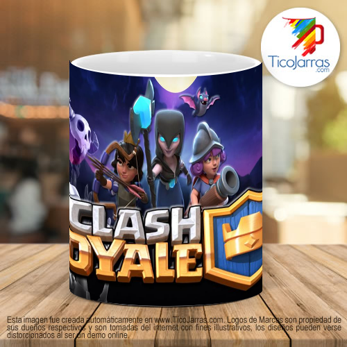 Tazas Personalizadas Clash Royale