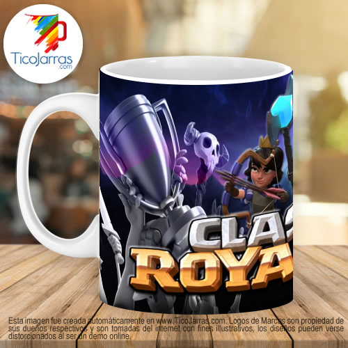 Tazas Personalizadas en Costa Rica Clash Royale