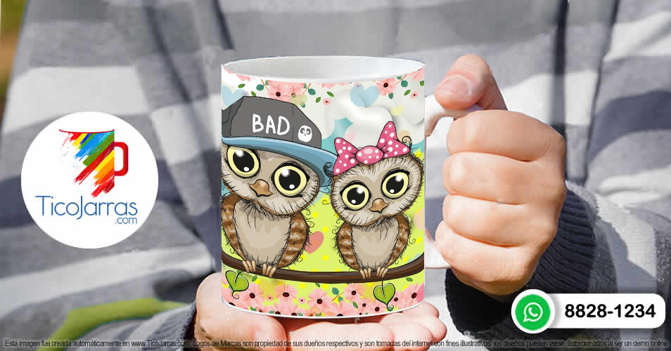 Tazas Personalizadas en Costa Rica Solo tengo ojos para ti