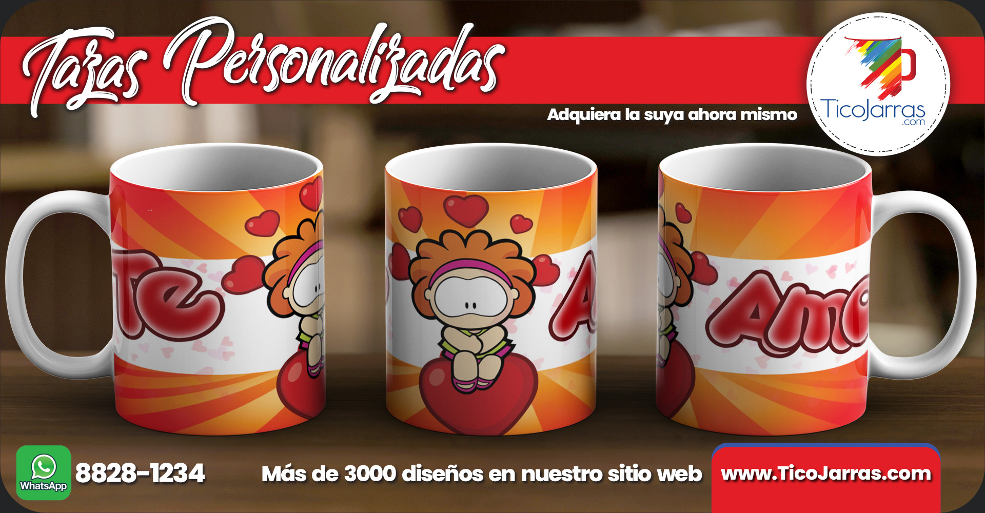 Tazas Personalizadas Te amo