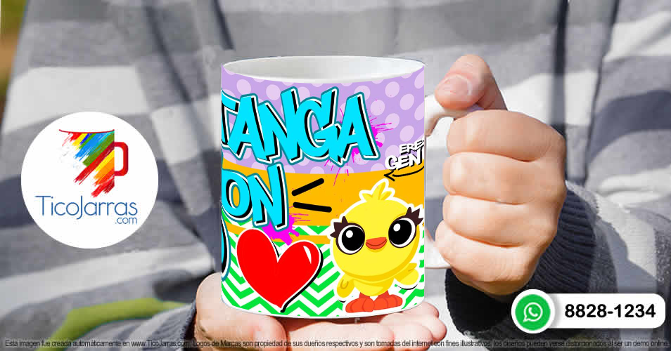 Tazas Personalizadas en Costa Rica Matanga con tu Amor