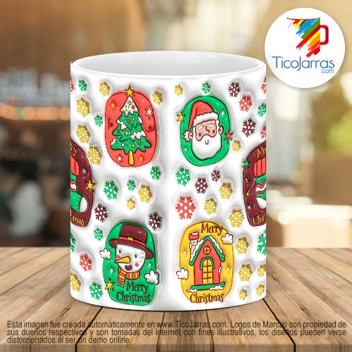 Tazas Personalizadas Detalles navideños