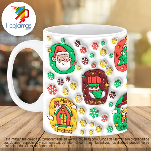 Jarras Personalizadas Detalles navideños