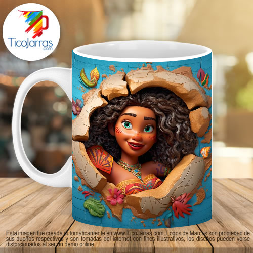 Jarras Personalizadas Mohana 3D