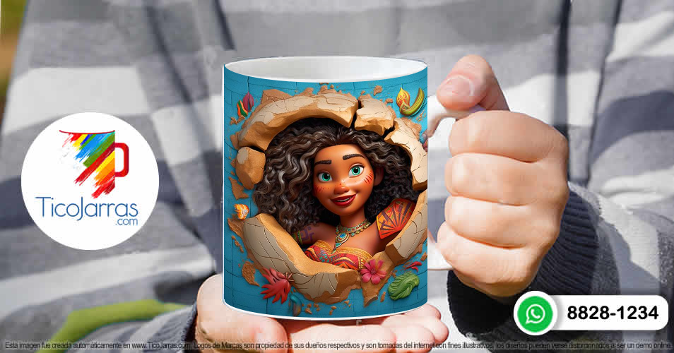 Tazas Personalizadas en Costa Rica Mohana 3D