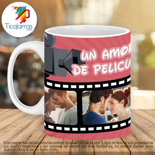 Jarras Personalizadas Un amor de película