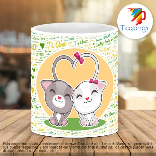 Tazas Personalizadas en Costa Rica Love Tu y yo  I love you