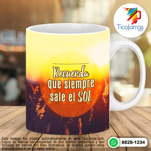 Diseños Personalizadas Recuerda que siempre sale el Sol