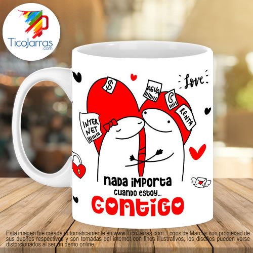 Jarras Personalizadas Flork - Nada importa cuando estoy contigo