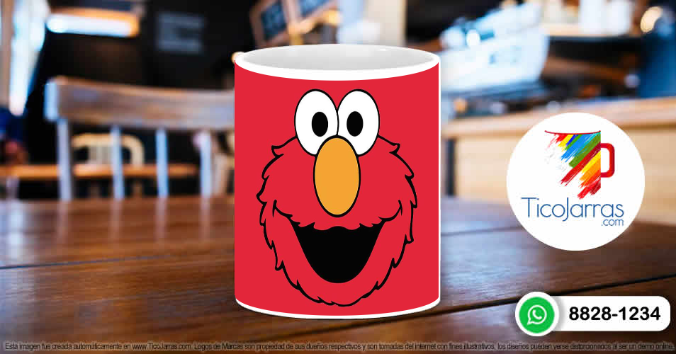 Tazas Personalizadas en Costa Rica Elmo 