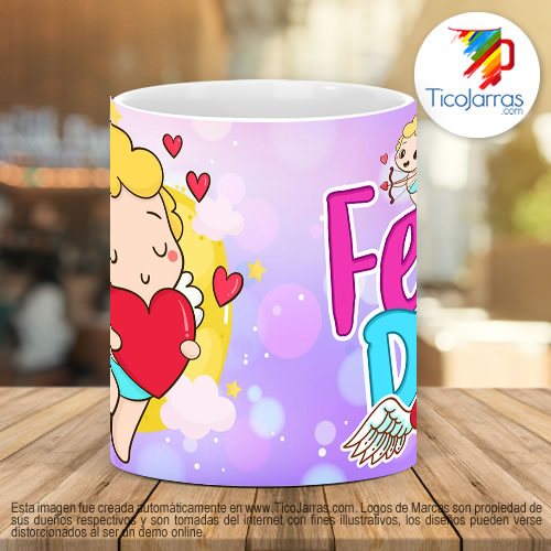 Tazas Personalizadas Feliz Día 