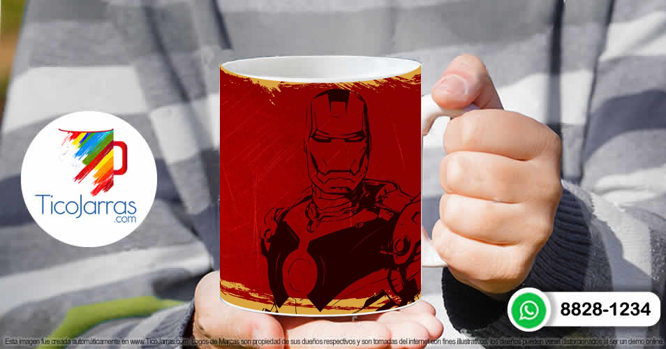 Tazas Personalizadas en Costa Rica Iron Man